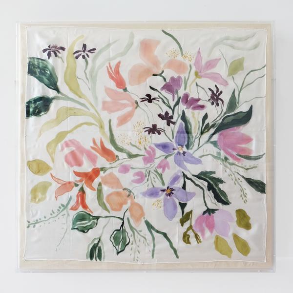 Framed Silk No. 51 - 36 x 36"