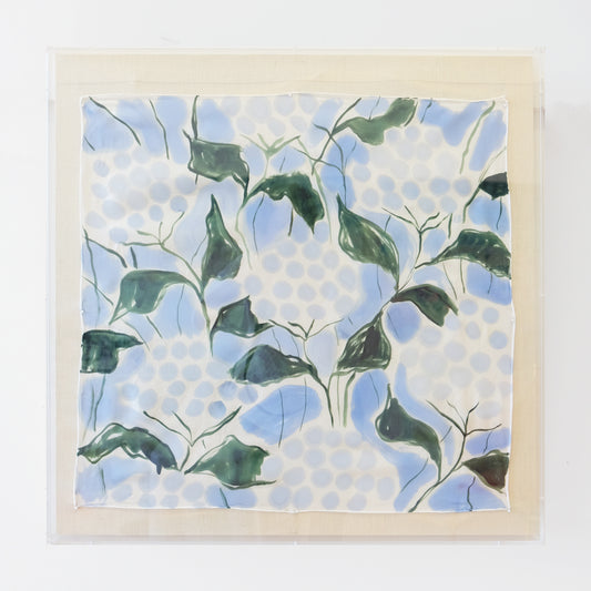 Framed Silk No. 41 - 24 x 24"