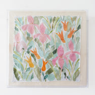 Framed Silk No. 6 - 24 x 24