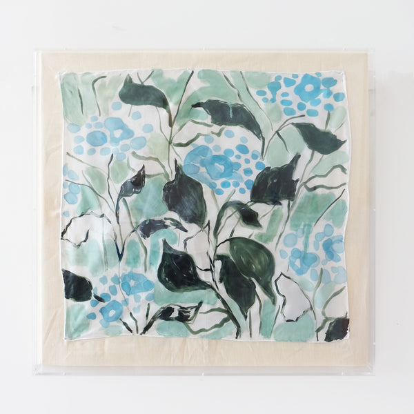 Framed Silk No. 8 - 24 x 24