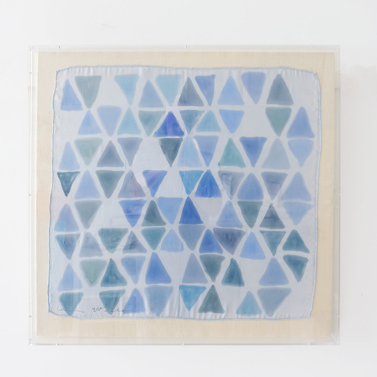 Framed Silk No. 23 - 24 x 24