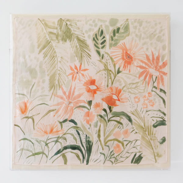 Framed Silk No. 19 - 36 x 36