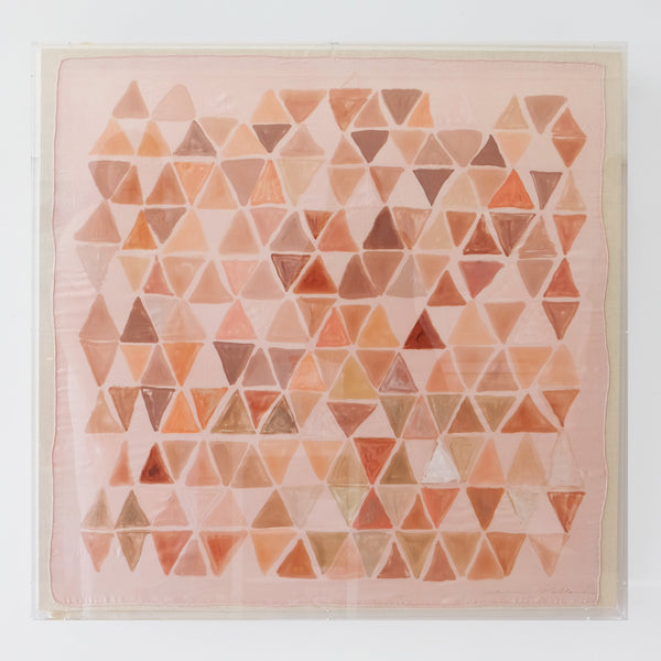 Framed Silk No. 21 - 36 x 36