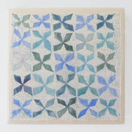 Framed Silk No. 22 - 36 x 36