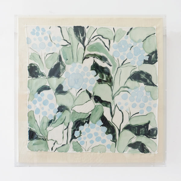 Framed Silk No. 24 - 24 x 24
