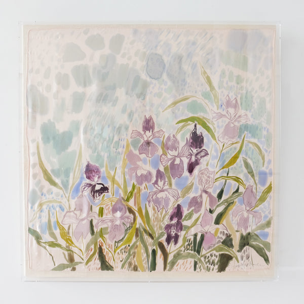 Framed Silk No. 11 - 36 x 36
