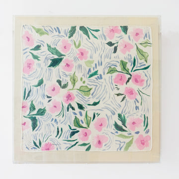 Framed Silk No. 38 - 24 x 24"