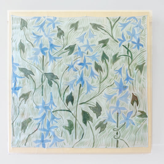 Framed Silk No. 45 - 36 x 36"