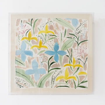 Framed Silk No. 1 - 24  x 24