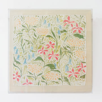 Framed Silk No. 31 - 24 x 24"