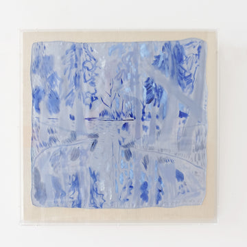 Framed Silk No. 2 - 24  x 24