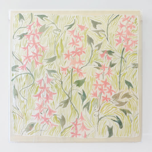 Framed Silk No. 48 - 36 x 36"