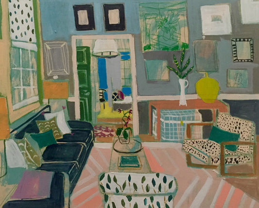 Living Room Study No. 3 - 24"x30"