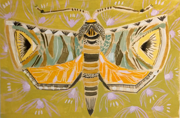 12X18 -  AGNES THE MOTH