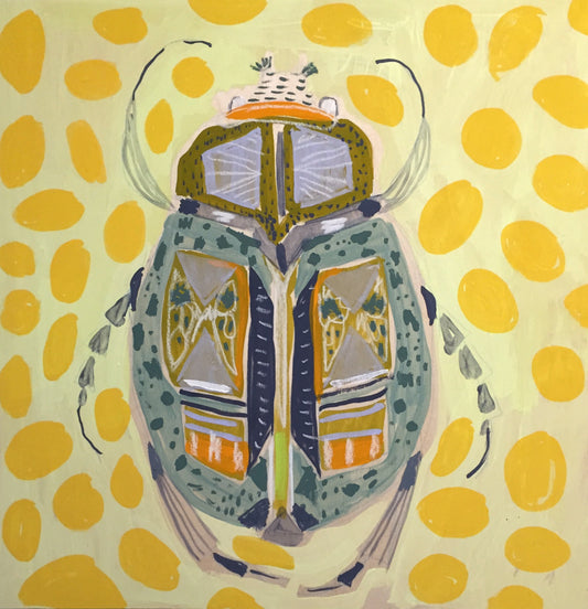 18X18 -  RICHARD THE BEETLE
