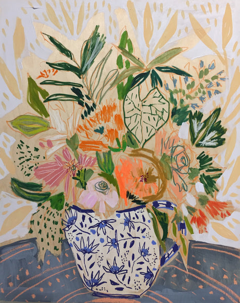FLOWERS FOR JACKIE - 16X20