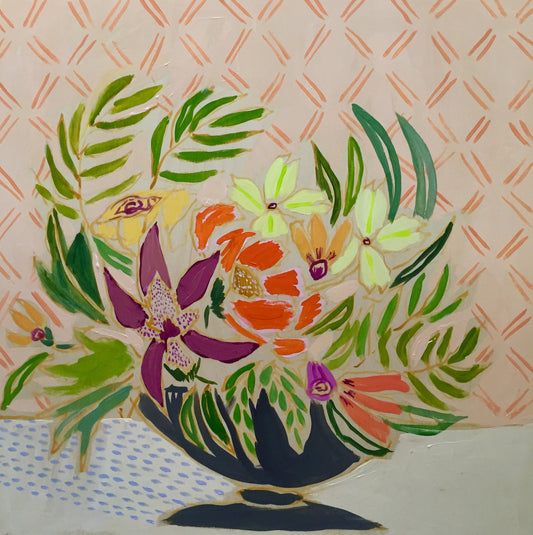 FLOWERS FOR QUINN - 30X30