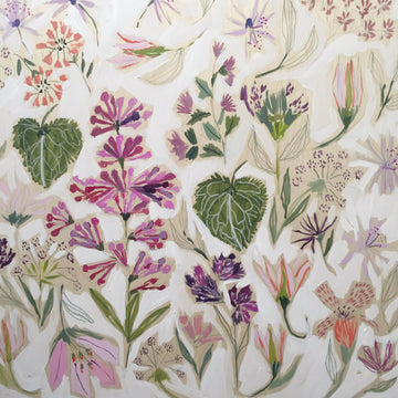 FLOWERS FOR NORA - 30X30