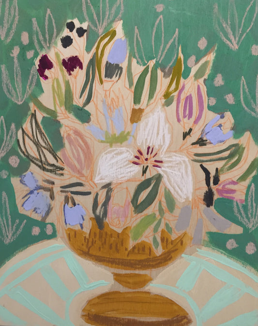 FLOWERS FOR NORA - 11X14