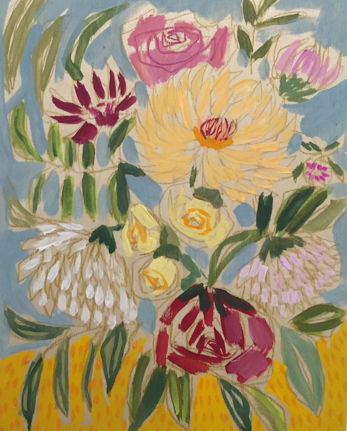 FLOWERS FOR SYDNEY - 11X14
