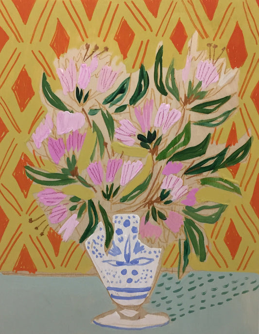 AZALEAS - FLOWERS FOR SARAH - 11x14