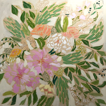 FLOWERS FOR CATHERINE - 36x36