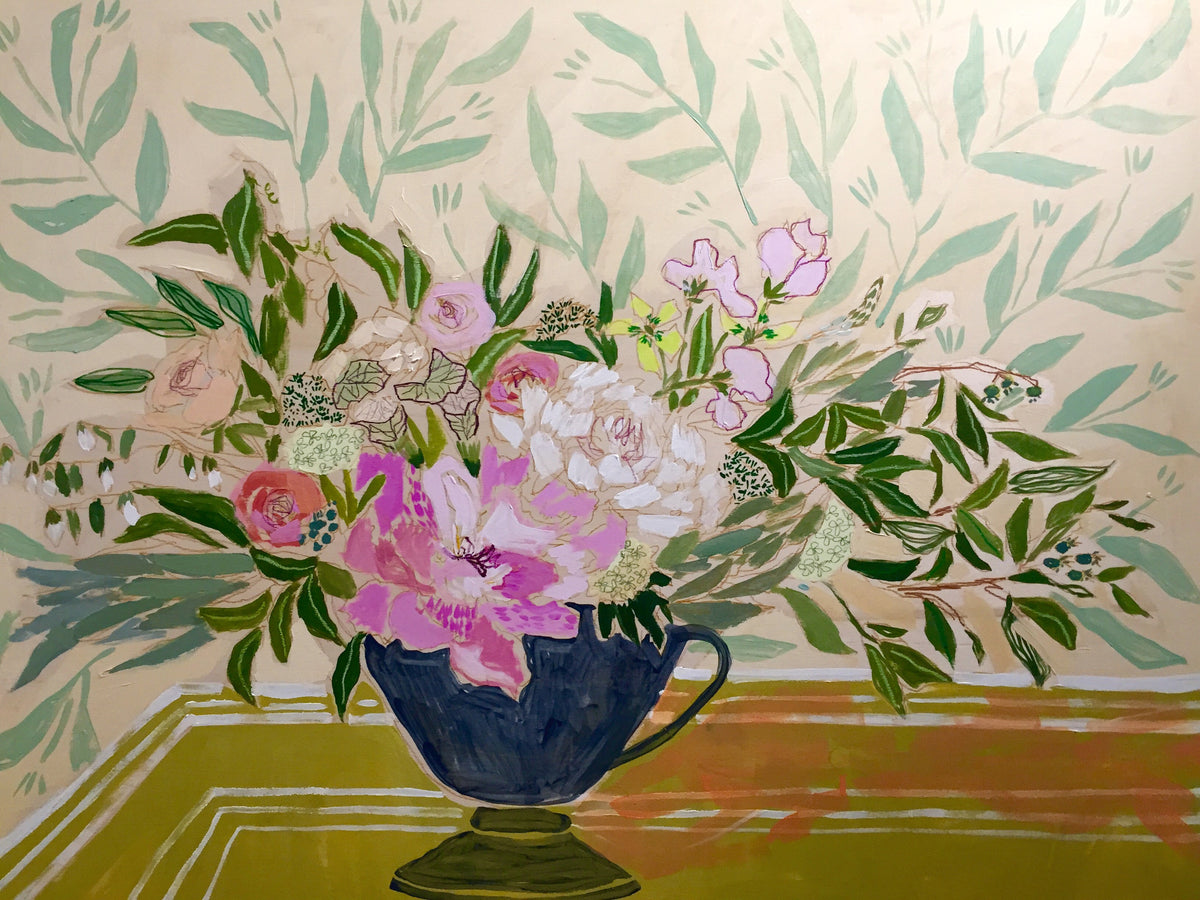 FLOWERS FOR HAZEL - 36x48