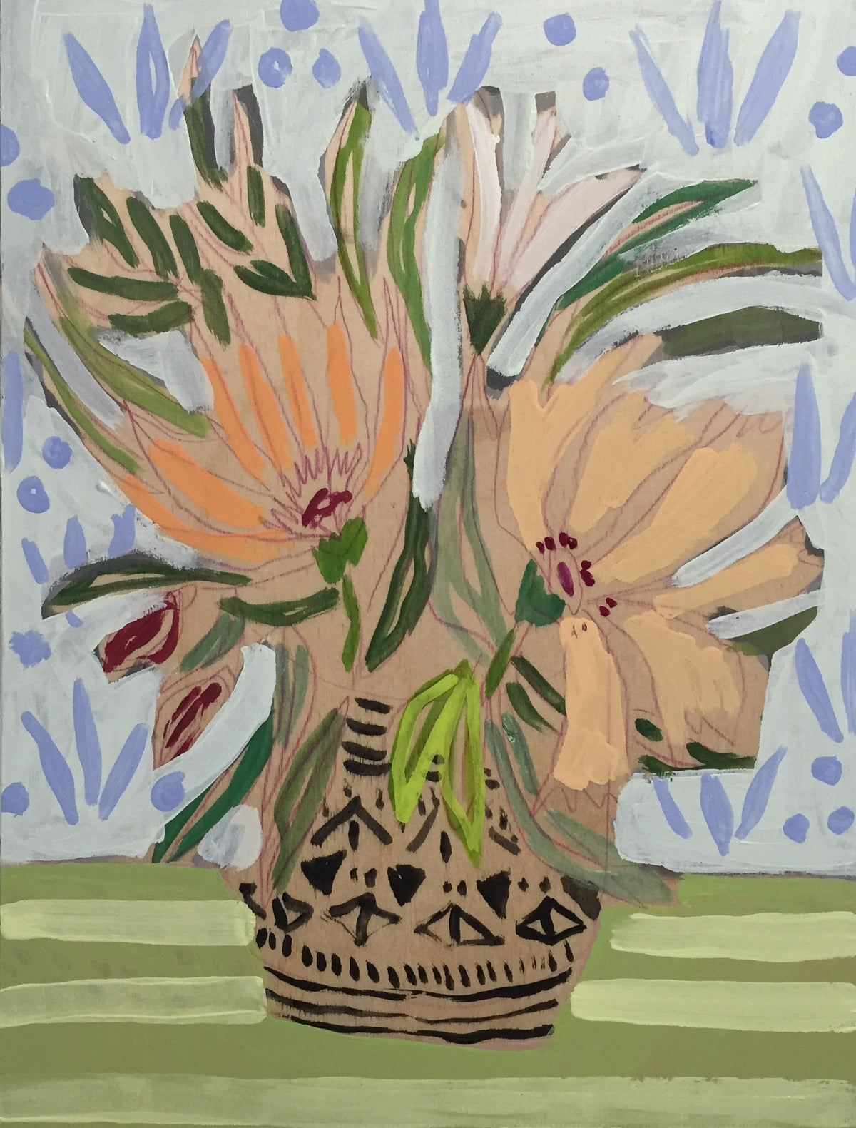 FLOWERS FOR WAIVERLY - 9x12