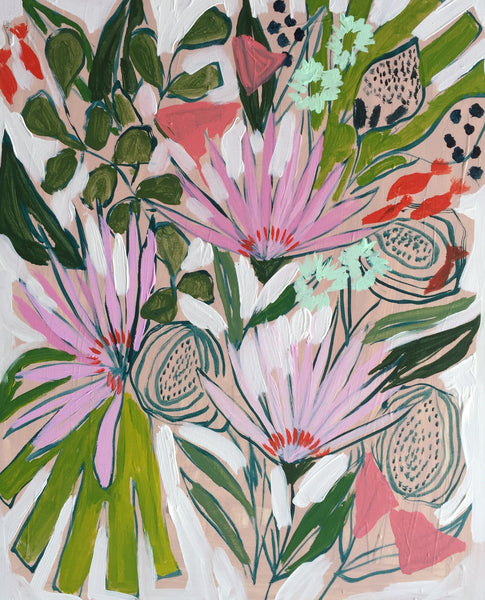 FLOWERS FOR MOLLY - 16x20
