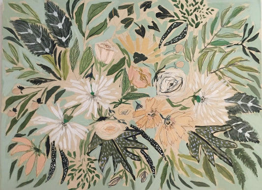 FLOWERS FOR FRANNY - 30x40