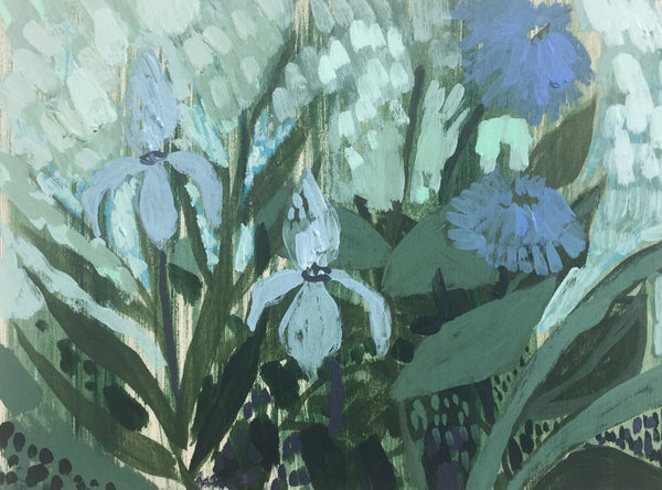 KATIE'S GARDEN - 9X12"
