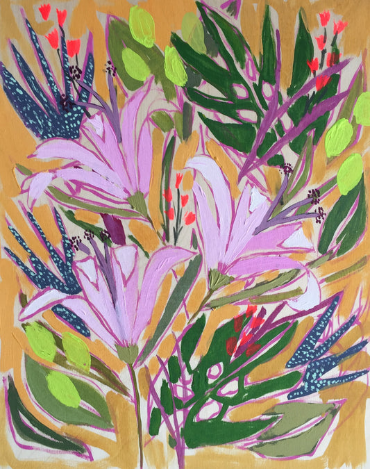 FLOWERS FOR ABBY - 16x20