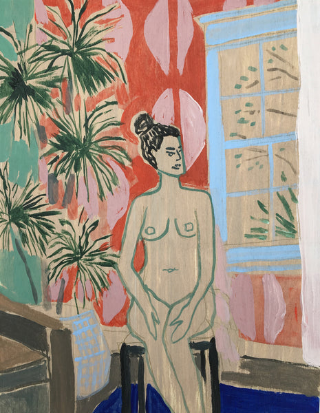 INTERIOR FIGURE NO.1 - 11x14
