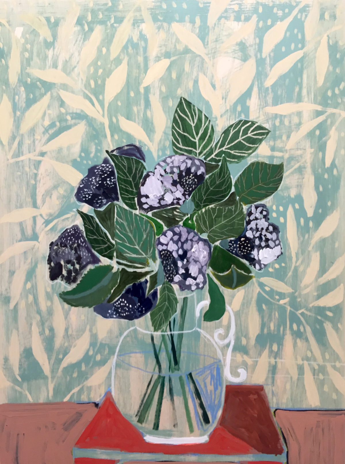 HYDRANGEAS - FLOWERS FOR MAE - 30X40"