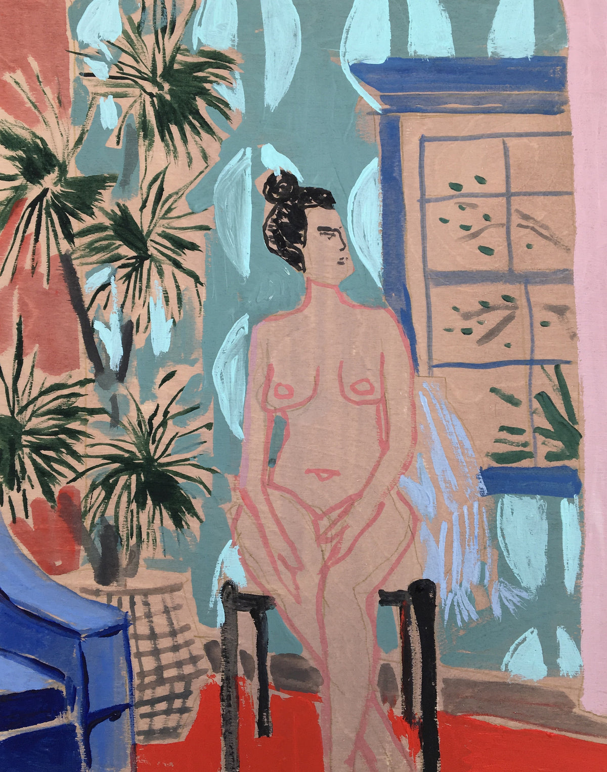 INTERIOR FIGURE NO.2 - 11x14