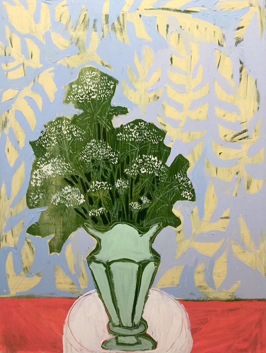 QUEEN ANNE'S LACE - FLOWERS FOR LAYLA - 30X40"