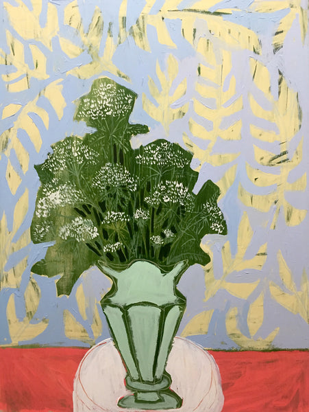 QUEEN ANNE'S LACE - FLOWERS FOR LAYLA - 30X40"