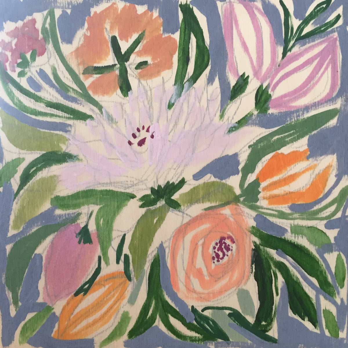 Flowers for Isa - 10X10
