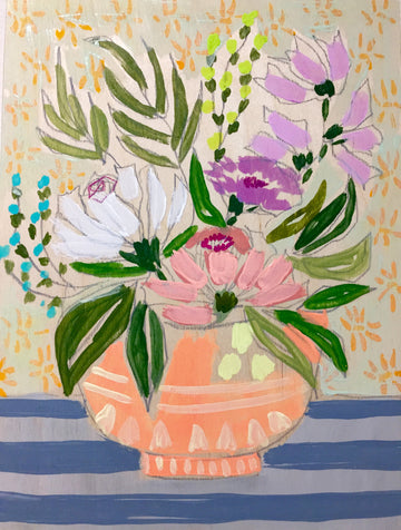 FLOWERS FOR LANA - 9x12