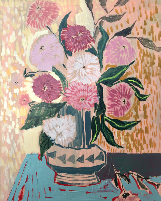 FLOWERS FOR ABIGAIL - 16x20