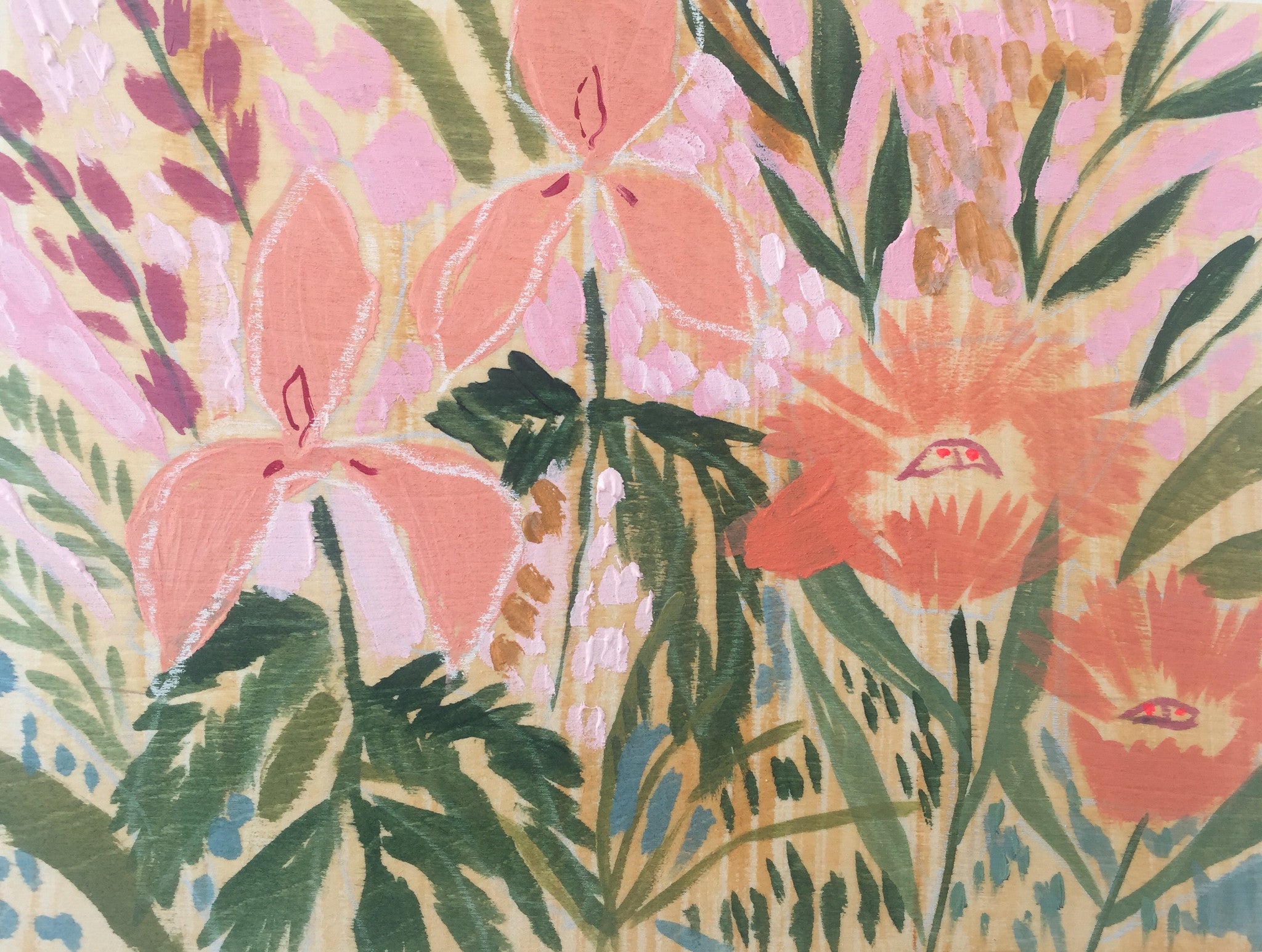 FLOWERS FOR EMILY 9X12 Lulie Wallace