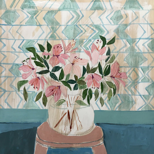 AZALEAS - FLOWERS FOR PRIMROSE - 24X24"