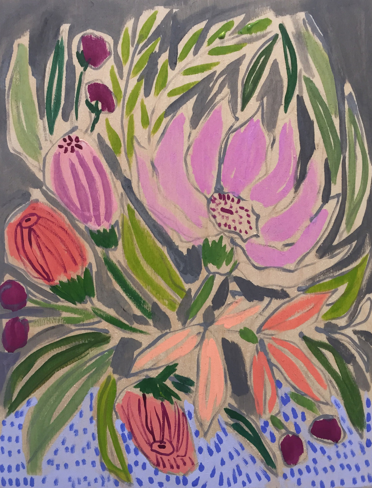 FLOWERS FOR HABLE - 11X14