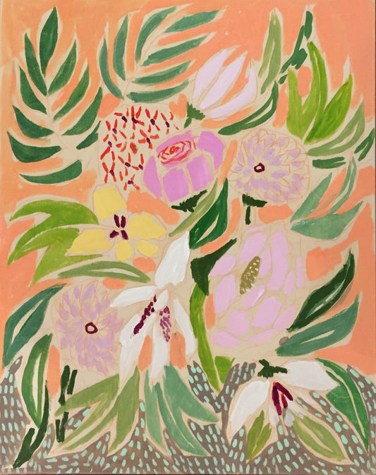 FLOWERS FOR LORAINE - 16X20