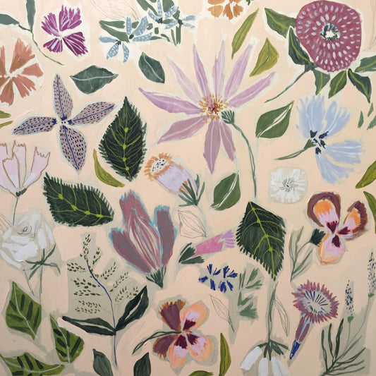 FLOWERS FOR MARGARET - 30X30