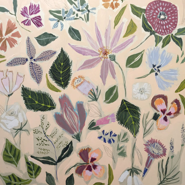 FLOWERS FOR MARGARET - 30X30