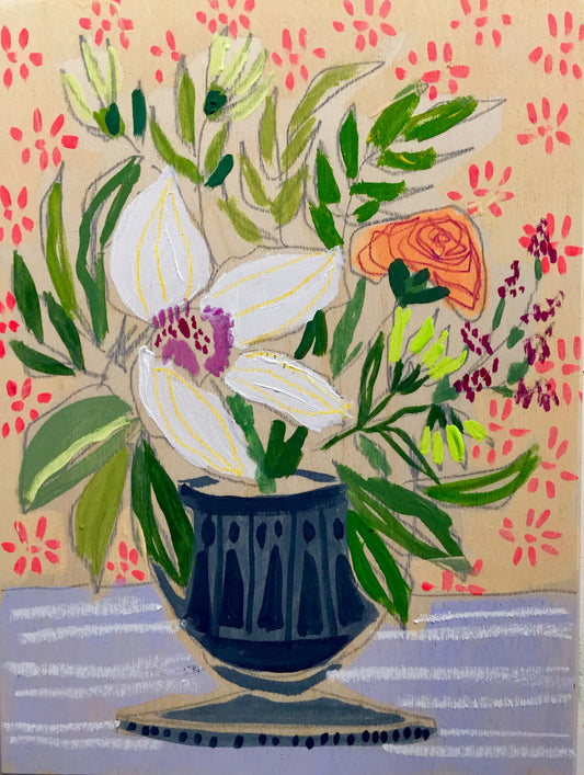 FLOWERS FOR JEN - 9x12