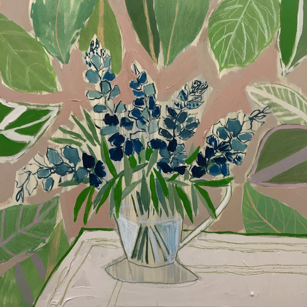 TEXAS BLUEBONNETS - FLOWERS FOR RILEY - 24X24"