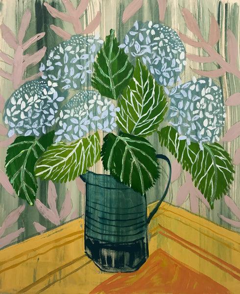 HYDRANGEAS - FLOWERS FOR AIDEN - 20X24"