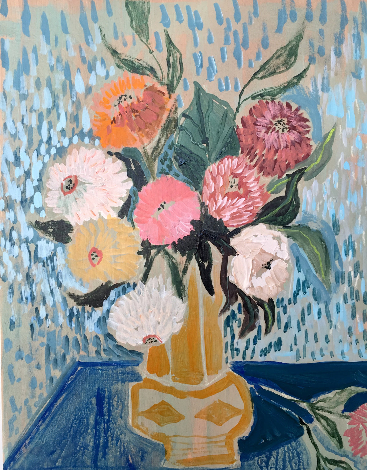 FLOWERS FOR MARGARET - 16x20